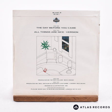 Blancmange - The Day Before You Came - 7" Vinyl Record - EX/VG+