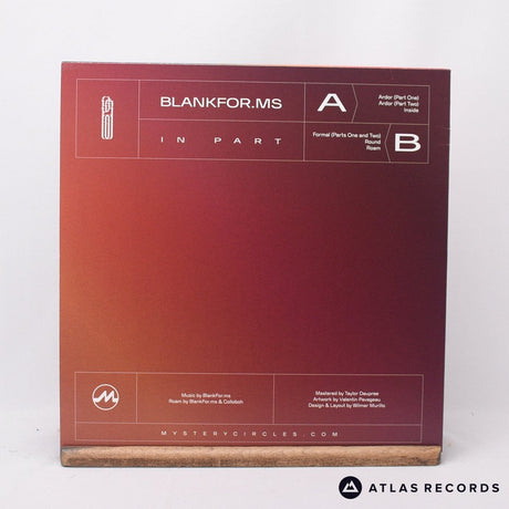 BlankFor.ms - In Part - LP Vinyl Record - NM/NM