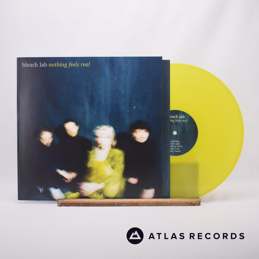 Bleach Lab Nothing Feels Real LP Vinyl Record - Front Cover & Record