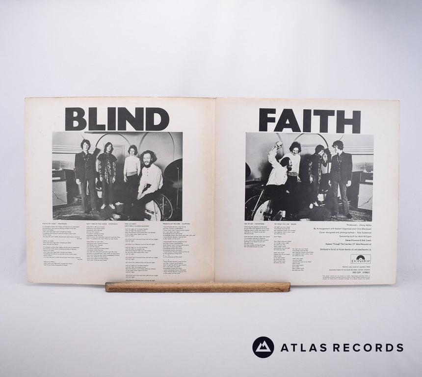 Blind Faith Blind Faith LP Vinyl Record - Front Cover & Record