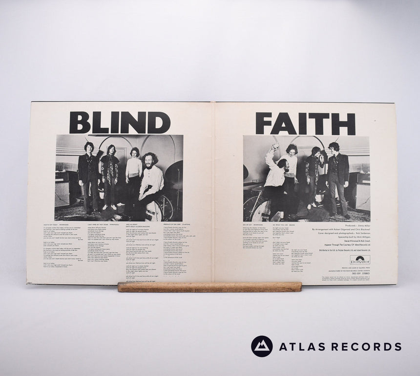 Blind Faith Blind Faith LP Vinyl Record - Front Cover & Record