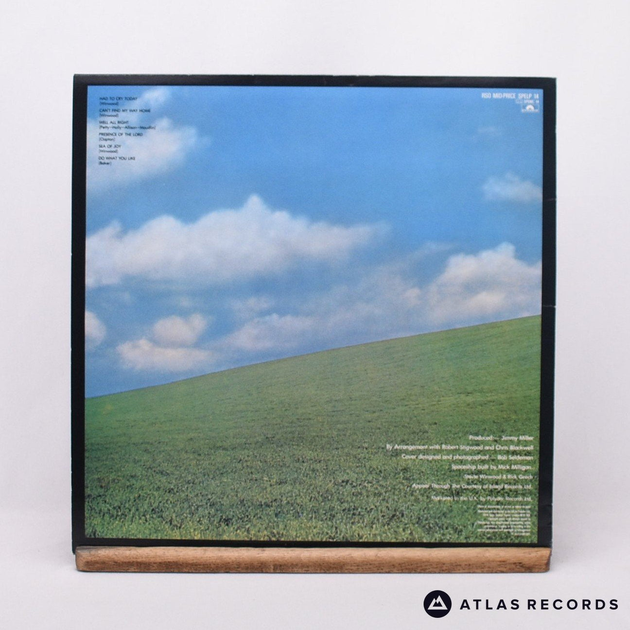 Blind Faith Blind Faith LP Vinyl Record - Front Cover & Record