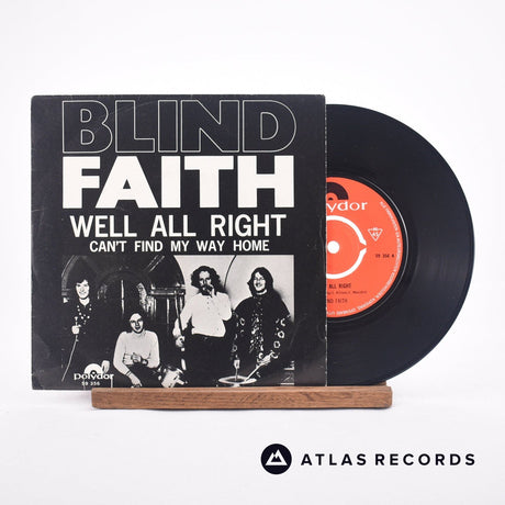 Blind Faith Well All Right 7" Vinyl Record - Front Cover & Record