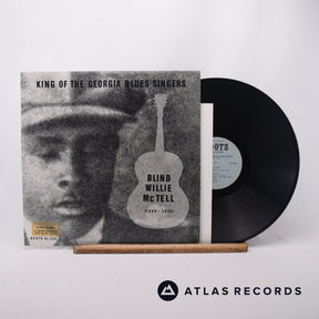 Blind Willie McTell King Of The Georgia Blues Singers LP Vinyl Record - Front Cover & Record