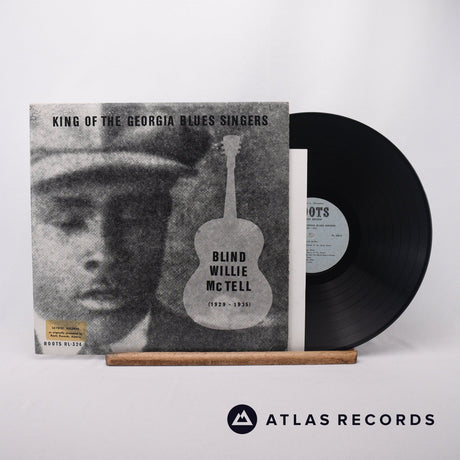 Blind Willie McTell King Of The Georgia Blues Singers LP Vinyl Record - Front Cover & Record