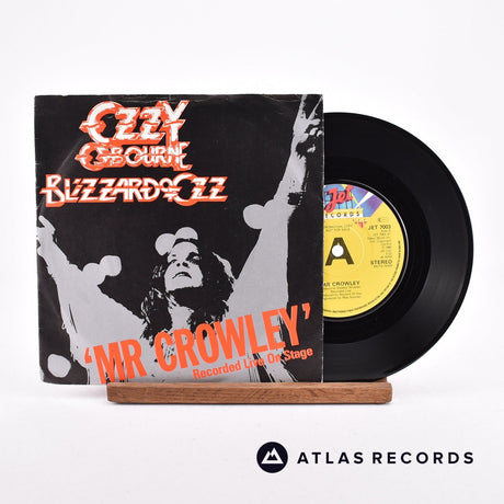 Blizzard Of Ozz Mr Crowley 7" Vinyl Record - Front Cover & Record