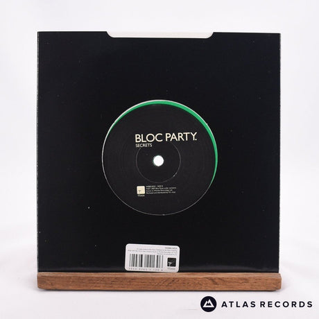 Bloc Party - Hunting For Witches - Green Die-Cut Sleeve 7" Vinyl Record - EX/EX