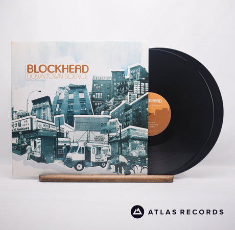 Blockhead Downtown Science Double LP Vinyl Record - Front Cover & Record