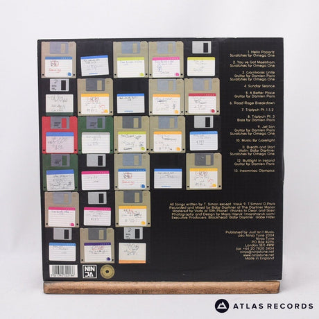 Blockhead - Music By Cavelight - A-1 B-1 2 x LP + 12" Vinyl Record - EX/VG+