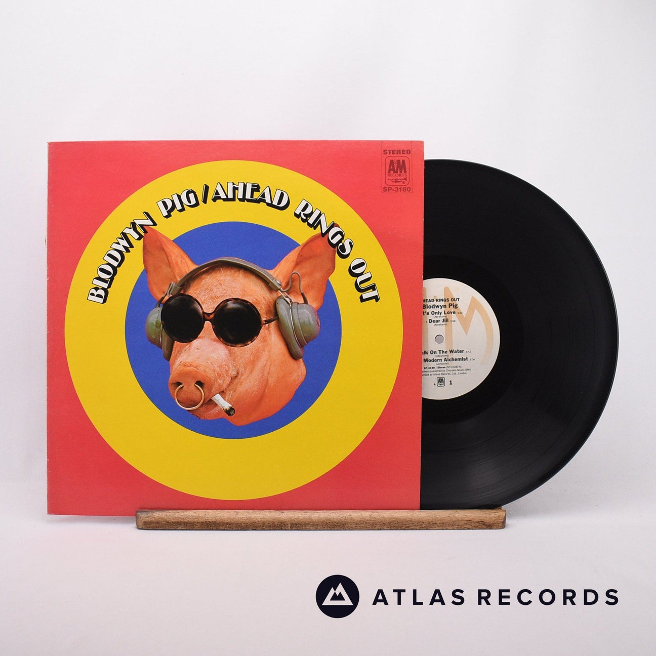 Blodwyn Pig Ahead Rings Out LP Vinyl Record - Front Cover & Record