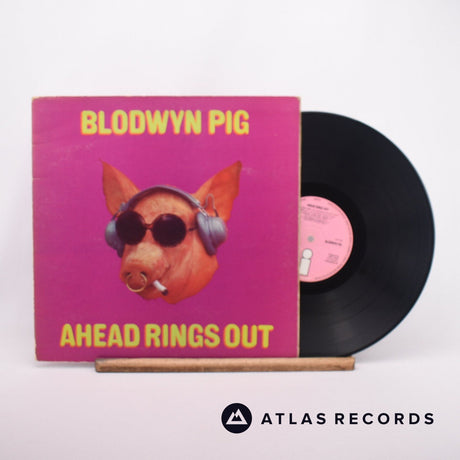 Blodwyn Pig Ahead Rings Out LP Vinyl Record - Front Cover & Record