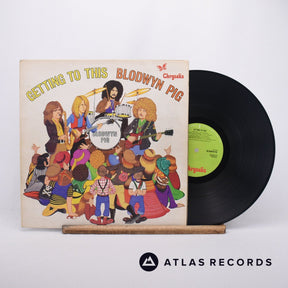 Blodwyn Pig Getting To This LP Vinyl Record - Front Cover & Record
