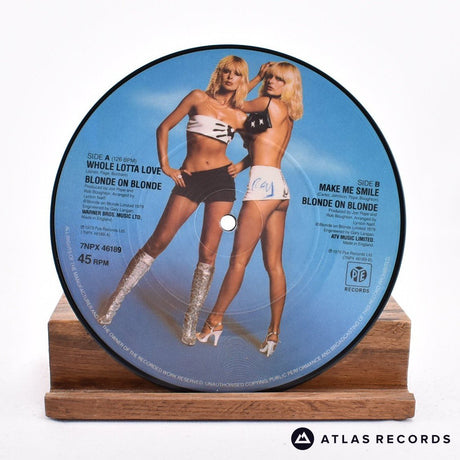 Blonde On Blonde - Whole Lotta Love - Picture Disc 7" Vinyl Record - VG+