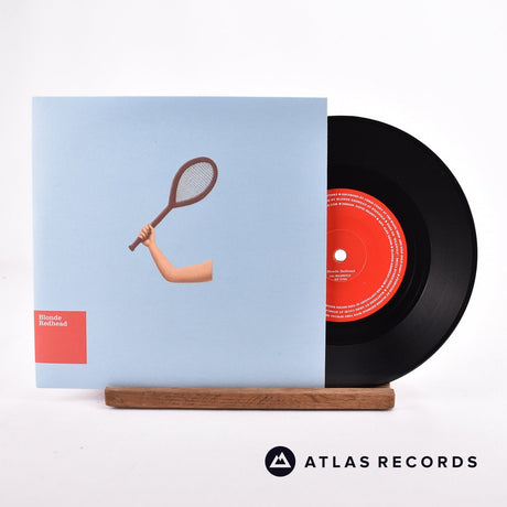 Blonde Redhead Silently 7" Vinyl Record - Front Cover & Record