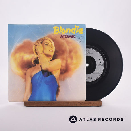 Blondie Atomic 7" Vinyl Record - Front Cover & Record