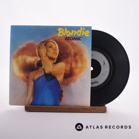 Blondie Atomic 7" Vinyl Record - Front Cover & Record