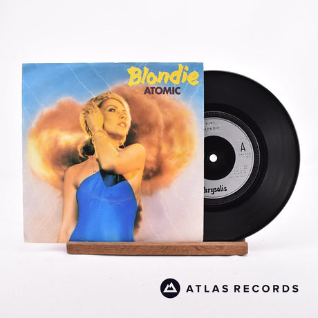 Blondie Atomic 7" Vinyl Record - Front Cover & Record