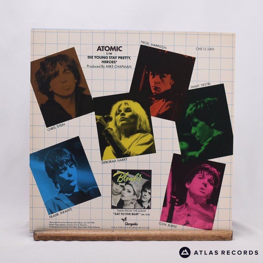 Blondie - Atomic - Limited Edition 12" Vinyl Record - EX/NM