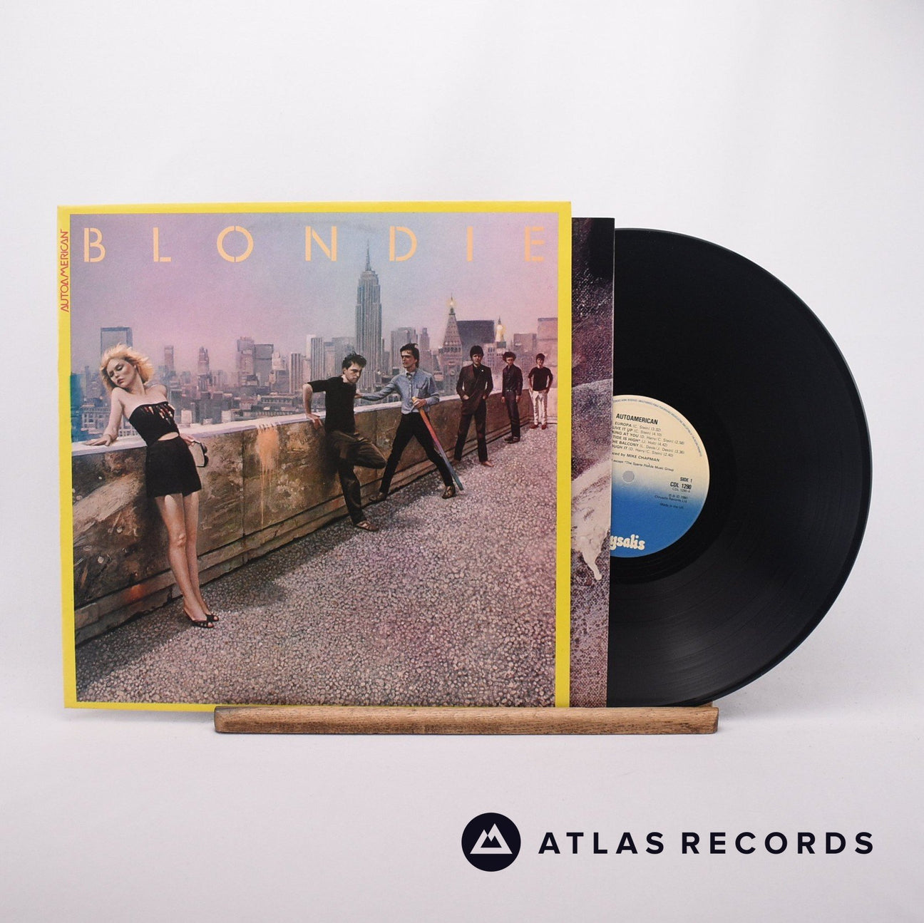Blondie AutoAmerican LP Vinyl Record - Front Cover & Record