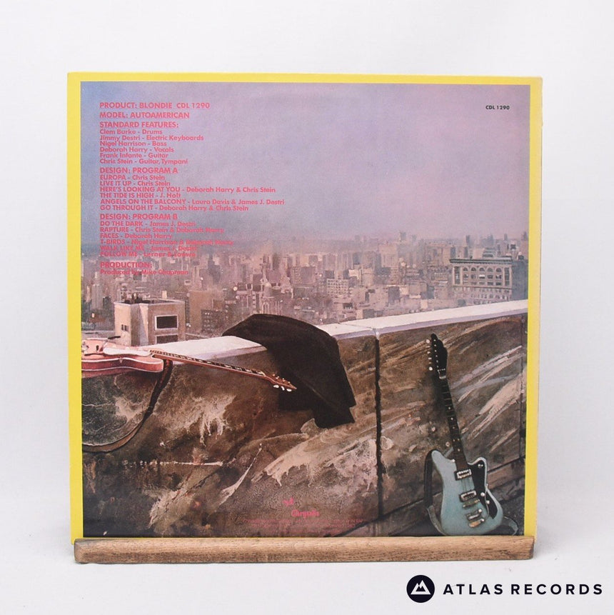 Blondie - AutoAmerican - LP Vinyl Record - EX/VG+