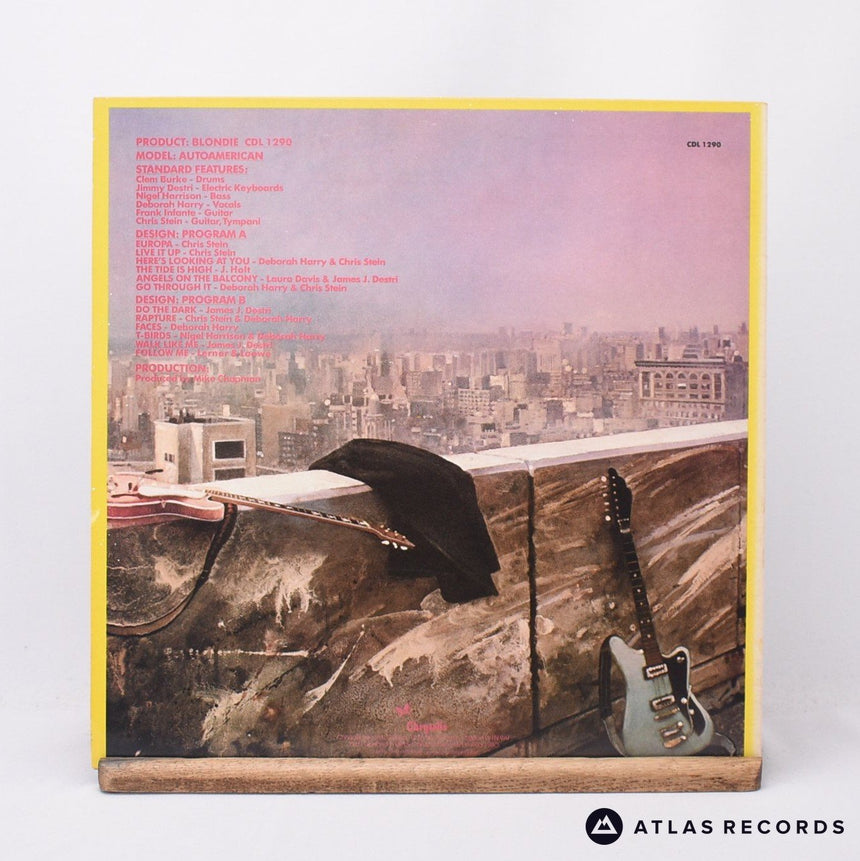Blondie - AutoAmerican - Insert LP Vinyl Record - EX/EX