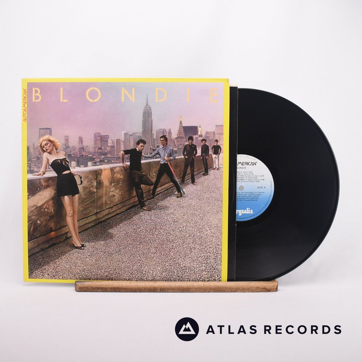 Blondie Autoamerican LP Vinyl Record - Front Cover & Record
