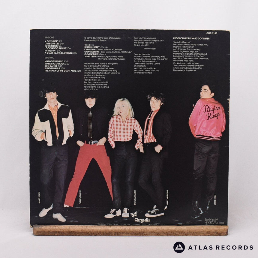 Blondie - Blondie - Reissue LP Vinyl Record - VG+/EX