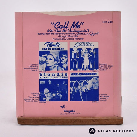 Blondie - Call Me - 7" Vinyl Record - EX/EX
