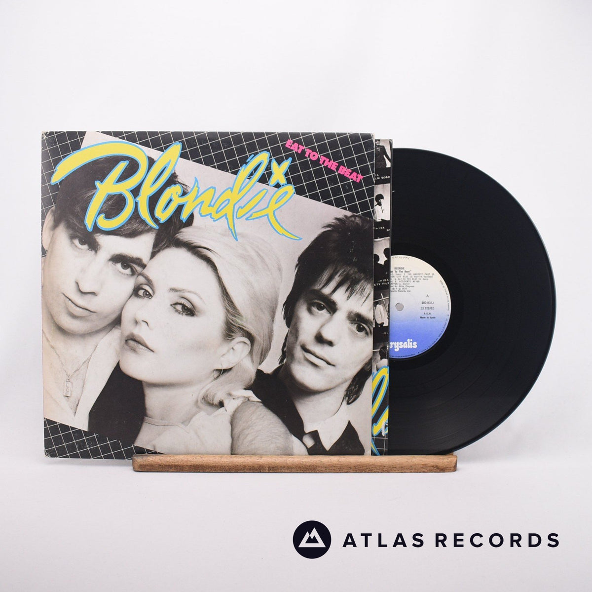 Blondie Eat To The Beat LP Vinyl Record - Front Cover & Record