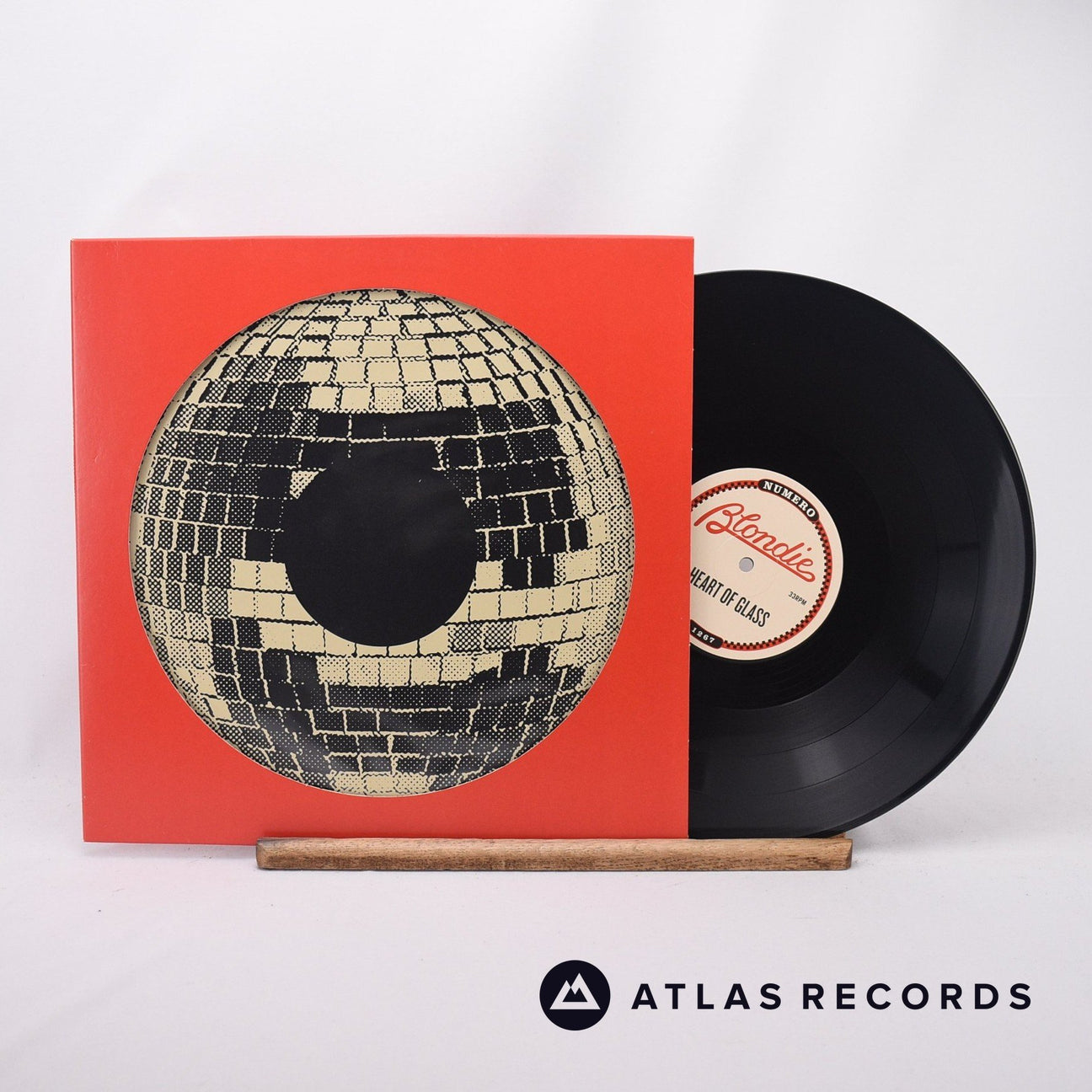 Blondie Heart Of Glass 12" Vinyl Record - Front Cover & Record