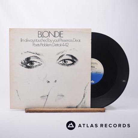 Blondie (I'm Always Touched By Your) Presence Dear 12" Vinyl Record - Front Cover & Record