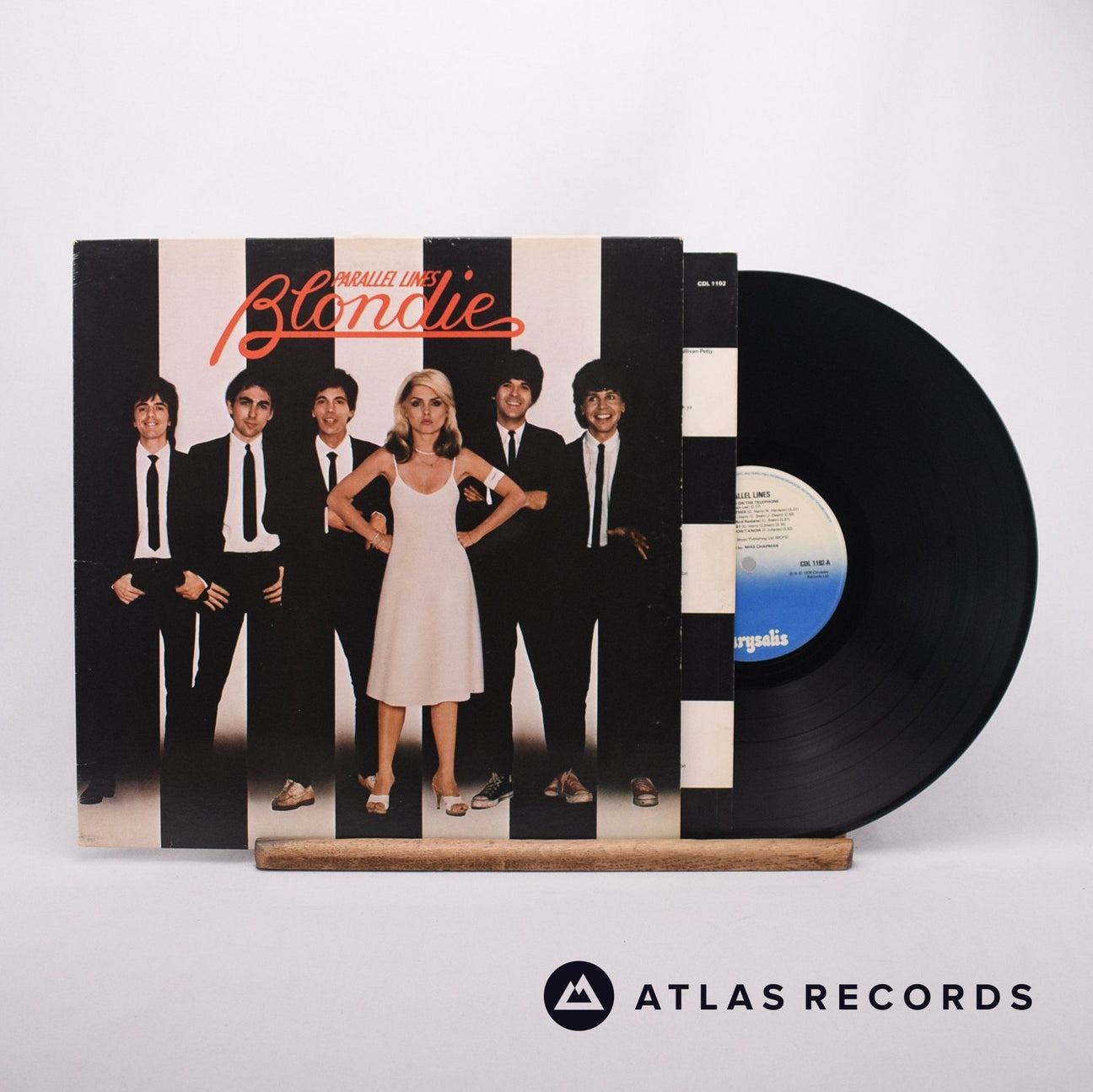 Blondie Parallel Lines LP Vinyl Record - Front Cover & Record