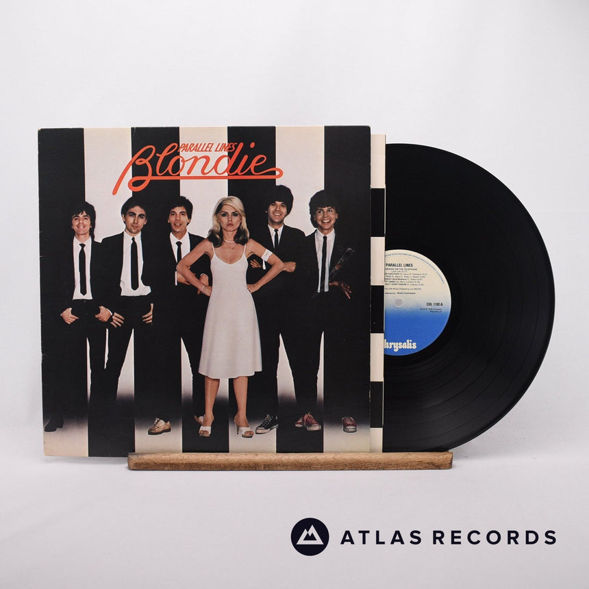 Blondie Parallel Lines LP Vinyl Record - Front Cover & Record