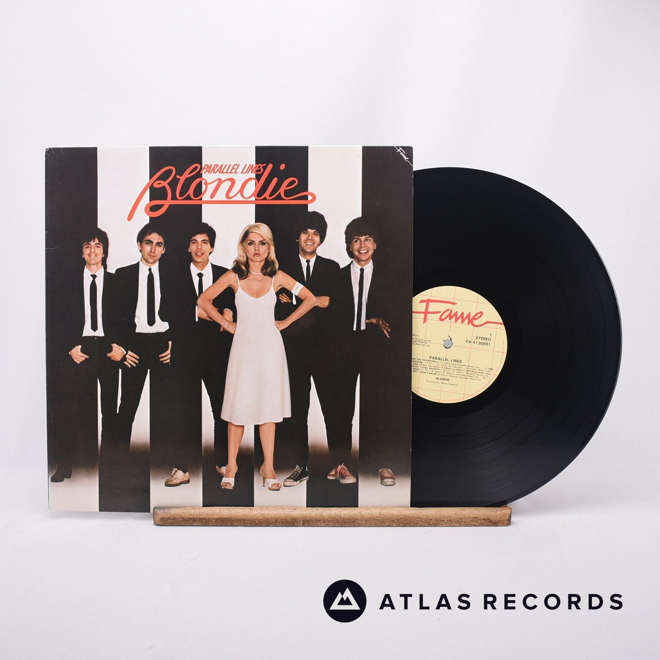 Blondie Parallel Lines LP Vinyl Record - Front Cover & Record