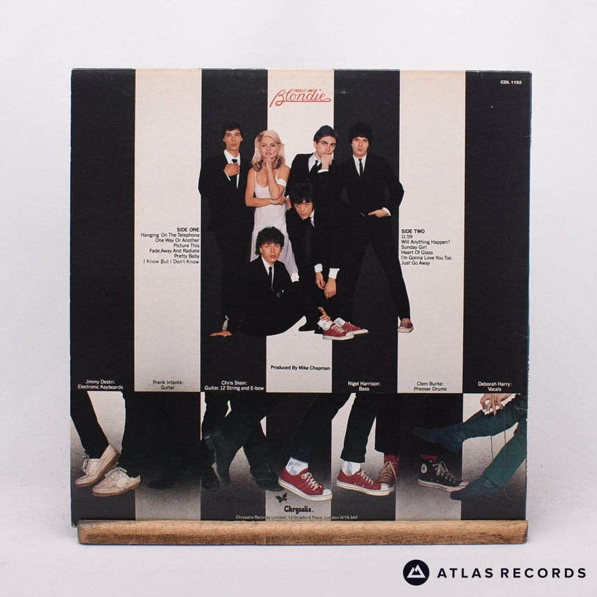 Blondie - Parallel Lines - First Uk Press LP Vinyl Record - VG+/EX