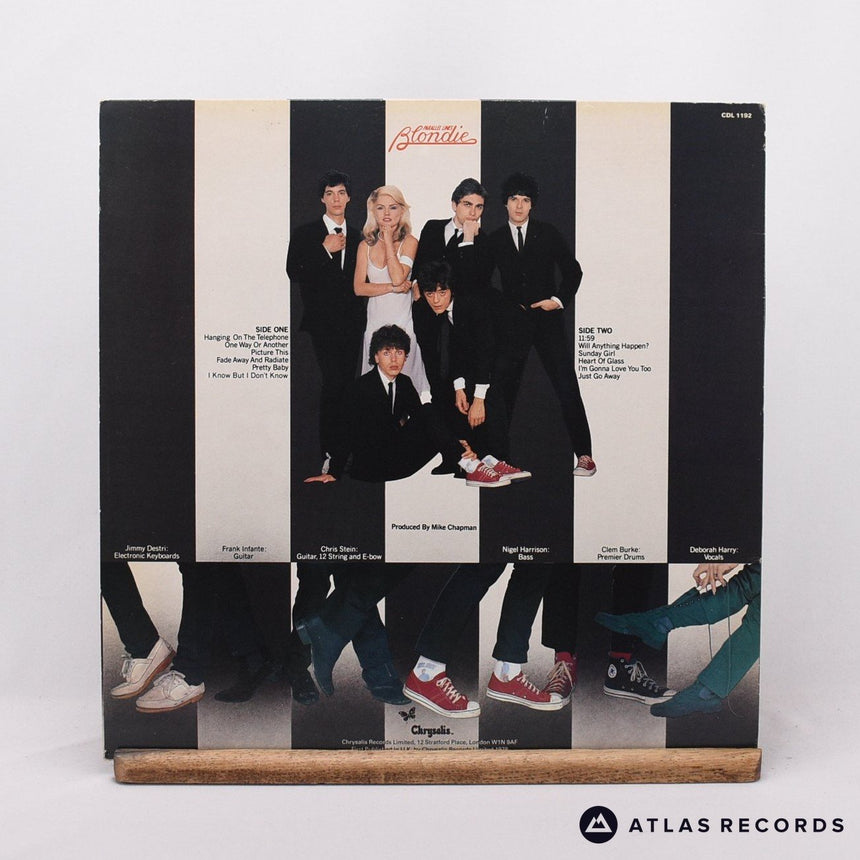Blondie - Parallel Lines - First Uk Press LP Vinyl Record - EX/VG+