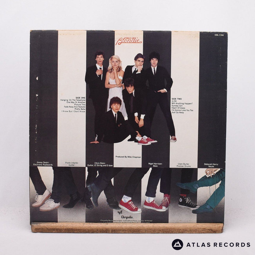 Blondie - Parallel Lines - First Uk Press LP Vinyl Record - VG+/EX