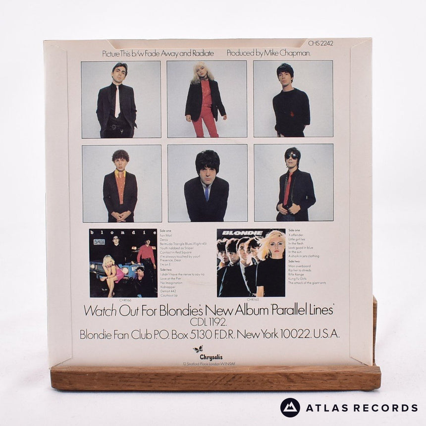 Blondie - Picture This - 7" Vinyl Record - EX/EX