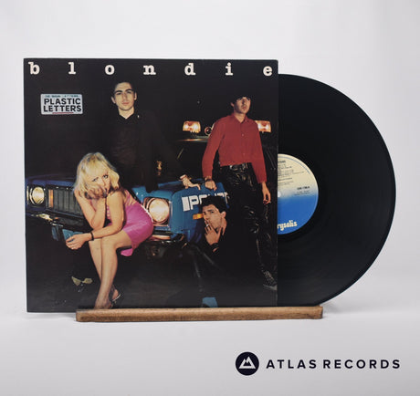 Blondie Plastic Letters LP Vinyl Record - Front Cover & Record