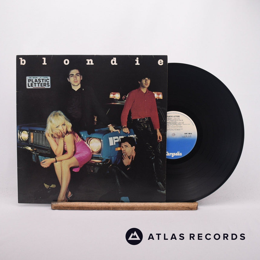 Blondie Plastic Letters LP Vinyl Record - Front Cover & Record