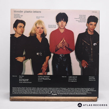 Blondie - Plastic Letters - Reissue A//4 B//6 LP Vinyl Record - VG+/EX
