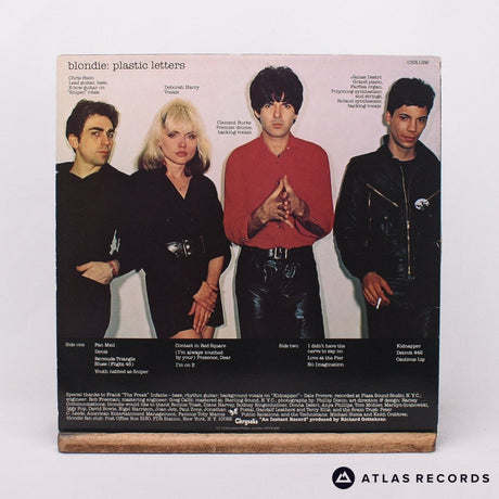 Blondie - Plastic Letters - First Uk Press Ja/Pecko LP Vinyl Record - VG+/EX