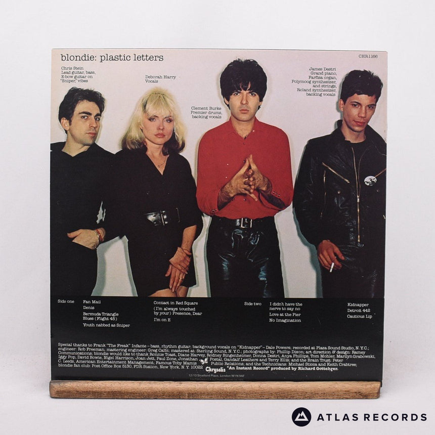 Blondie - Plastic Letters - First Uk Press Porky LP Vinyl Record - EX/EX