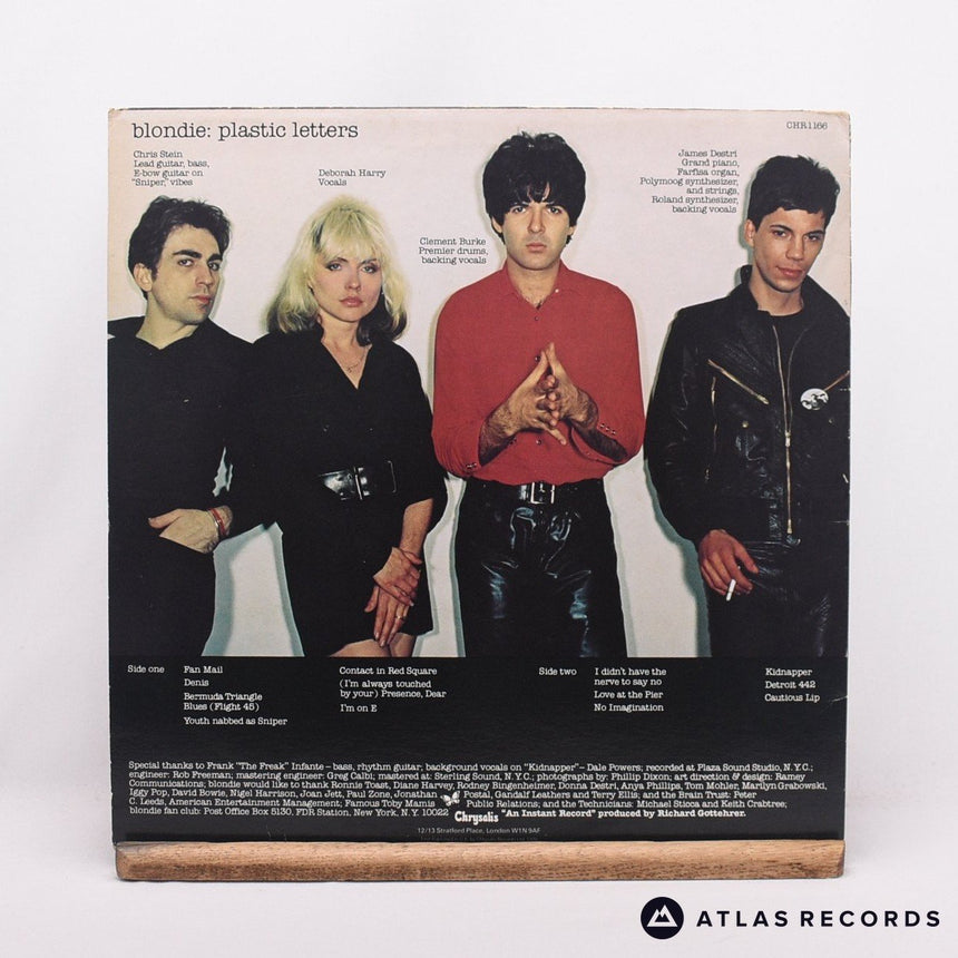 Blondie - Plastic Letters - First Uk Press Porky LP Vinyl Record - VG+/EX