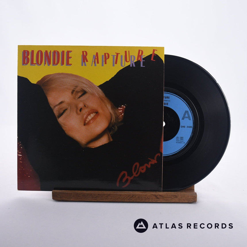 Blondie Rapture 7" Vinyl Record - Front Cover & Record