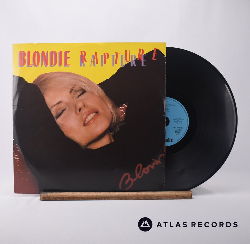 Blondie Rapture 12" Vinyl Record - Front Cover & Record