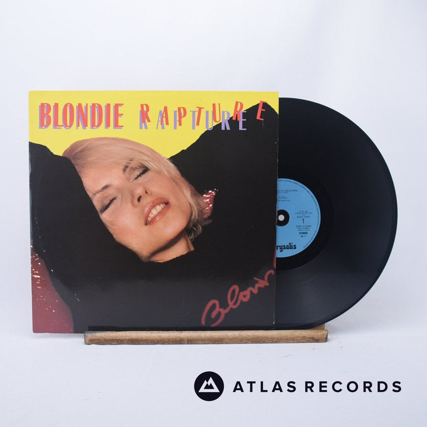Blondie Rapture 12" Vinyl Record - Front Cover & Record