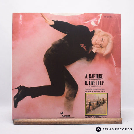 Blondie - Rapture - 12" Vinyl Record - VG/EX