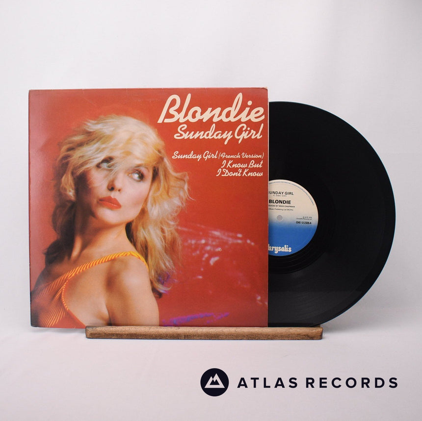 Blondie Sunday Girl 12" Vinyl Record - Front Cover & Record