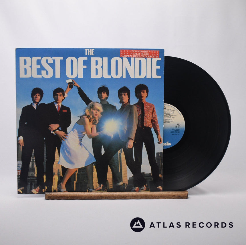 Blondie The Best Of Blondie LP Vinyl Record - Front Cover & Record